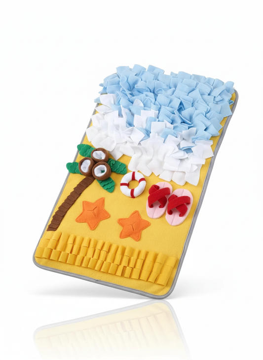 Tapis de Fouille Interactif pour Chien – Entraînement Cérébral, Anti-Stress & Gamelle Lente