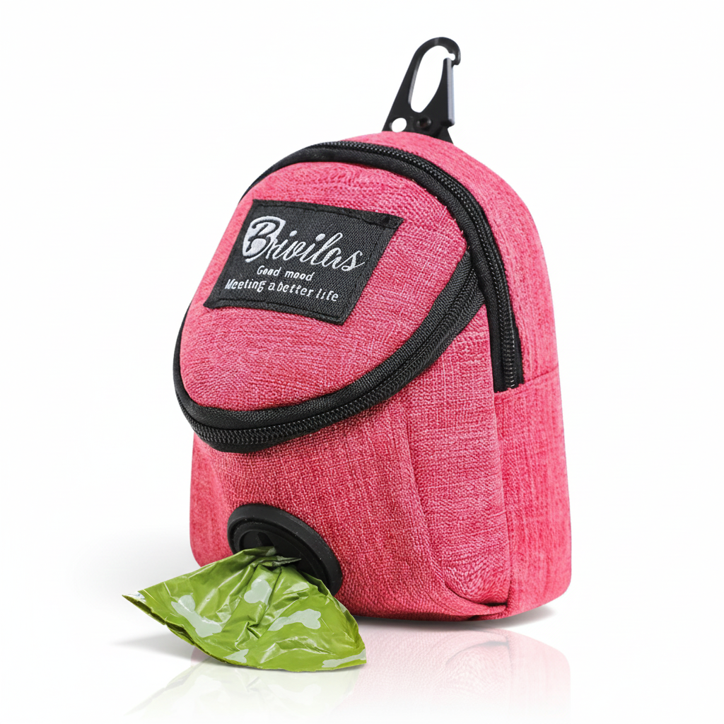 "Active-Clip" Dog Training Treat Pouch & Poop Bag Dispenser