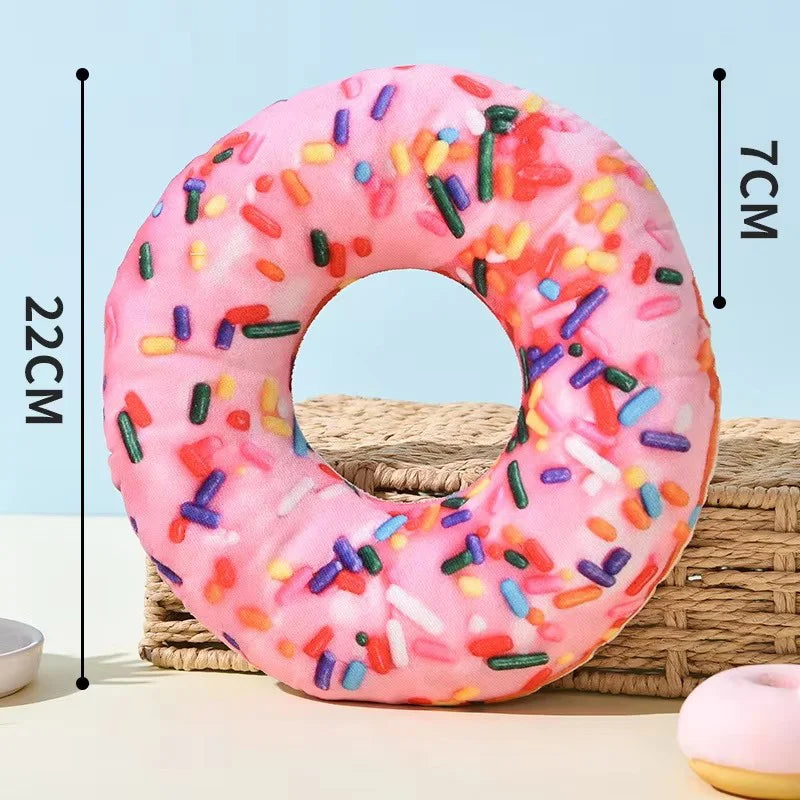 Jouets en Peluche Gourmands – Collection Pizza, Donut & Crevette avec Sons Interactifs